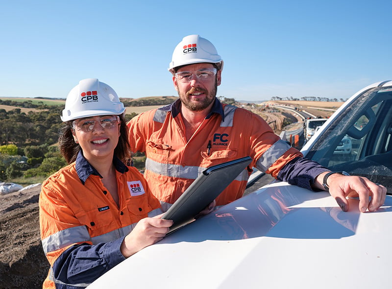 CPB Contractors people on site